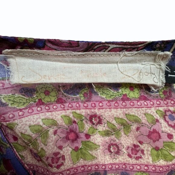 Jen's Pirate Booty Orwell Bohemian Floral Mini Dress Womens L Bell Sleeve Fairy - Picture 10 of 12